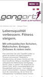 Mobile Screenshot of gangart-bonn.de